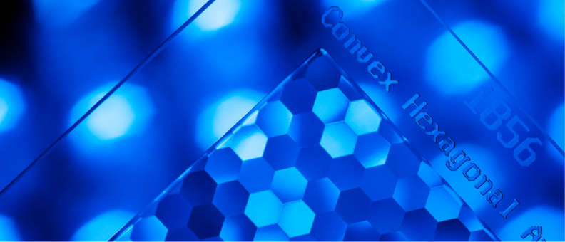Convex Hex Microlens Array
